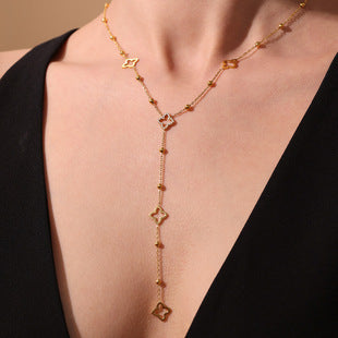 INS Internet Celebrity Bohemian Zircon Bracelet Simple Advanced Dopamine Necklace Advanced Temperament Jewelry suit