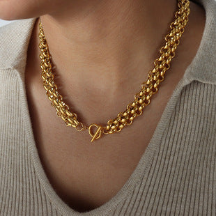 INS Internet Celebrity Bohemian Zircon Bracelet Simple Advanced Dopamine Necklace Advanced Temperament Jewelry suit