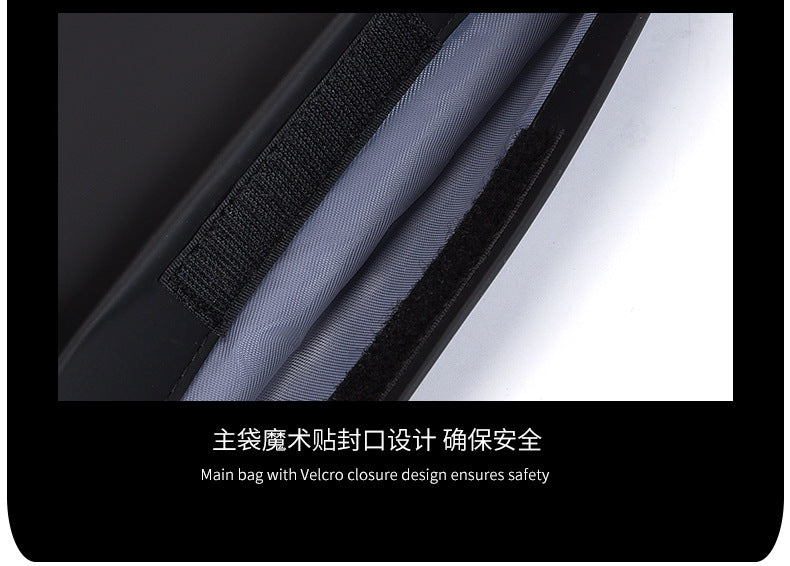 Men's Trendy Brand Crossbody Waterproof Large Capacity Messenger Bag Shoulder Bag Chest Bag Business Casual Men's Bag High-end Satchel