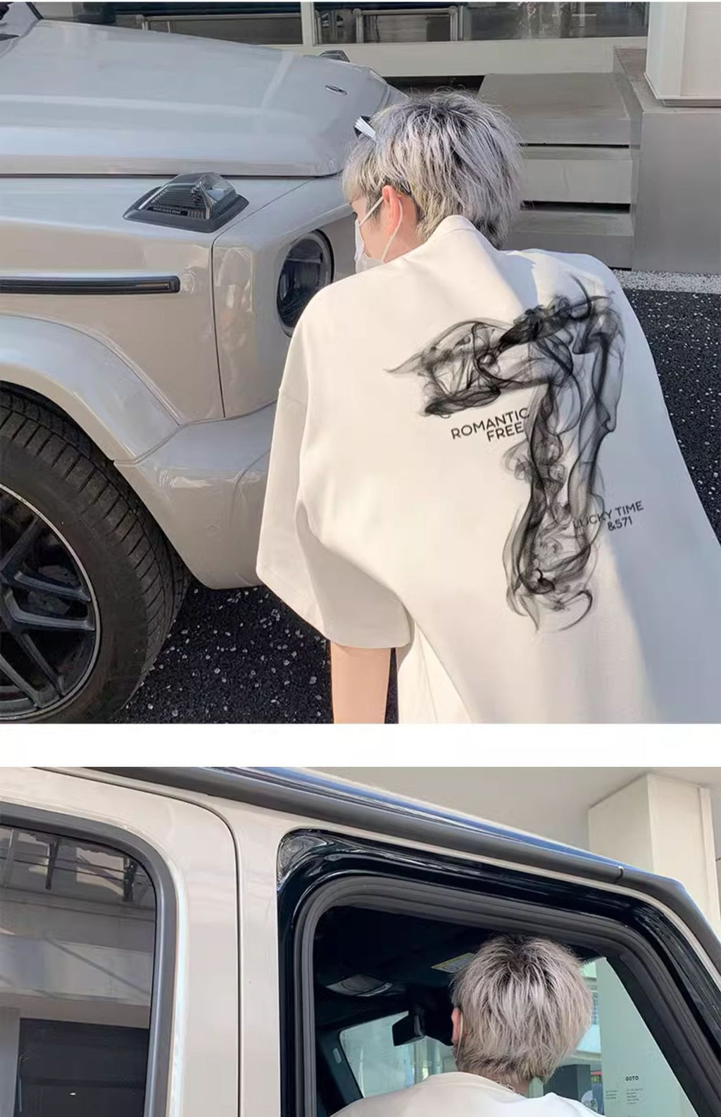 American Trendy Brand Heavyweight Short-Sleeved T-Shirt Men's Summer New Trendyy Half-Sleeved Tops Loose Large Size Men's T-Shirt