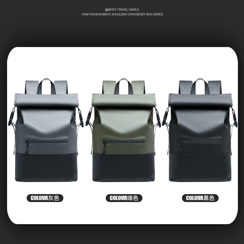 Trendy and Cool Computer Bags for Men and Women, Versatile Trendy Backpacks, Large-Capacity Short-Distance Travel Bags, Casual Waterproof Backpacks