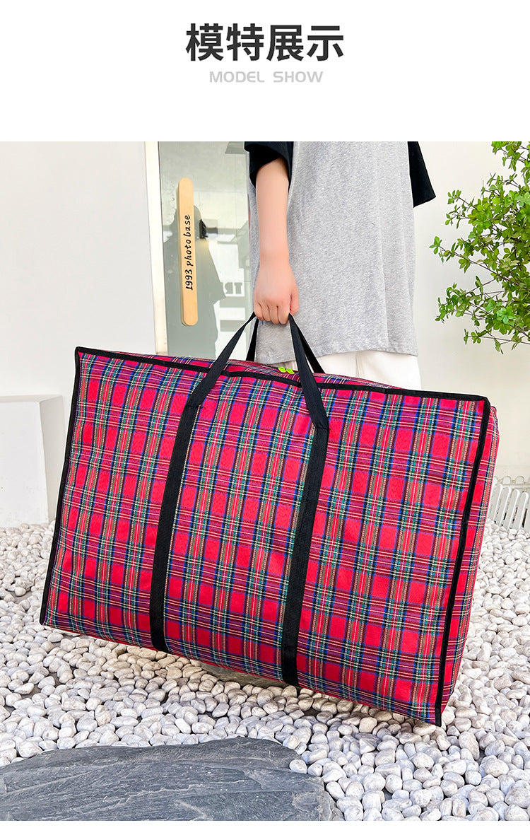 Wholesale Moving Packing Bags, Woven Bags, Oxford Cloth Storage Bags, Large Capacity Water-Resistant Quilt Storage Moving Bags