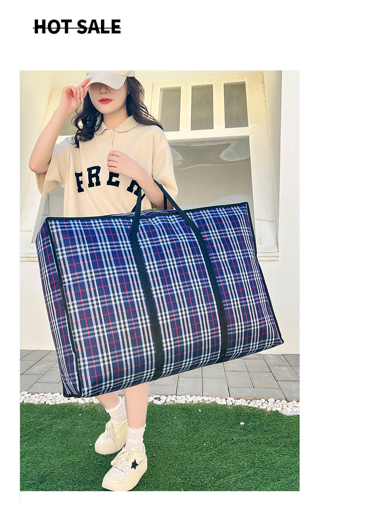 Wholesale Moving Packing Bags, Woven Bags, Oxford Cloth Storage Bags, Large Capacity Water-Resistant Quilt Storage Moving Bags