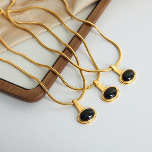 INS Internet Celebrity Bohemian Zircon Bracelet Simple Advanced Dopamine Necklace Advanced Temperament Jewelry suit