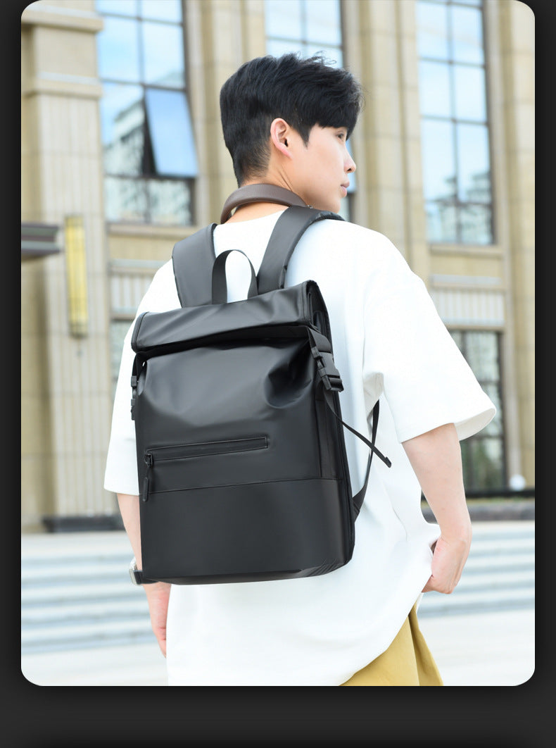 Trendy and Cool Computer Bags for Men and Women, Versatile Trendy Backpacks, Large-Capacity Short-Distance Travel Bags, Casual Waterproof Backpacks