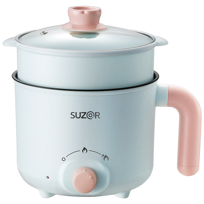 Electric Cooking Pot Dormitory Student Household Small Electric Hot Pot Mini Small Electric Pot Instant Noodle Pot Cooking Noodles Small Pot Gift Wholesale