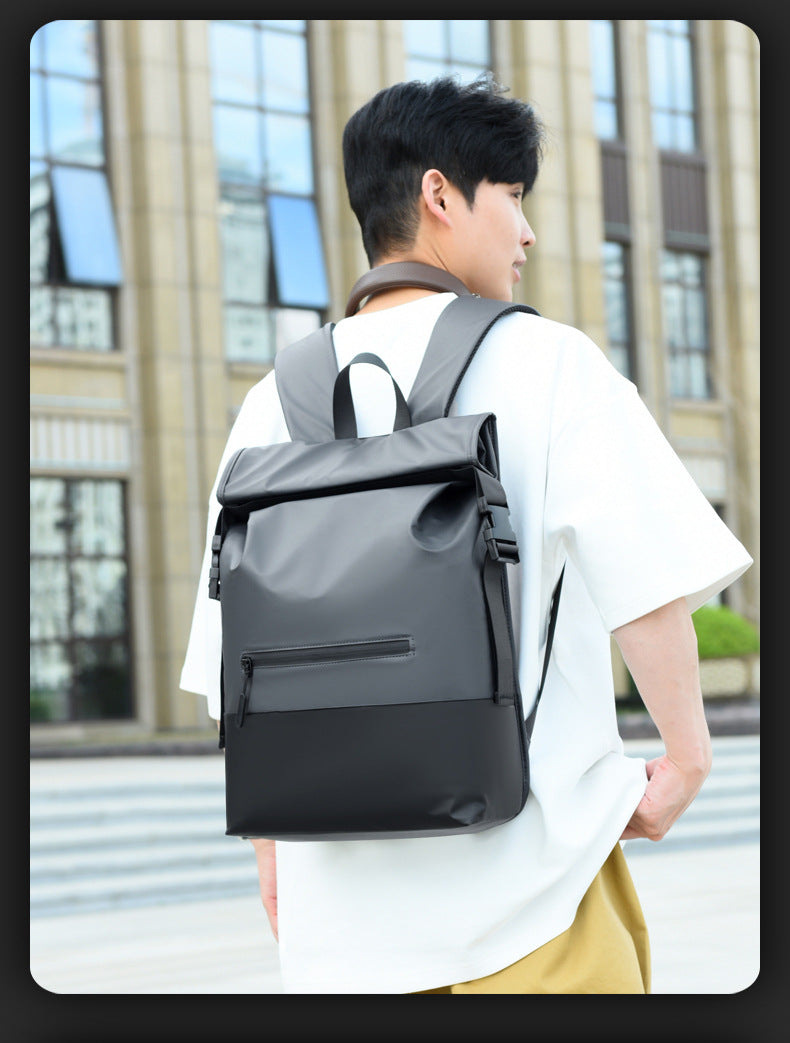 Trendy and Cool Computer Bags for Men and Women, Versatile Trendy Backpacks, Large-Capacity Short-Distance Travel Bags, Casual Waterproof Backpacks