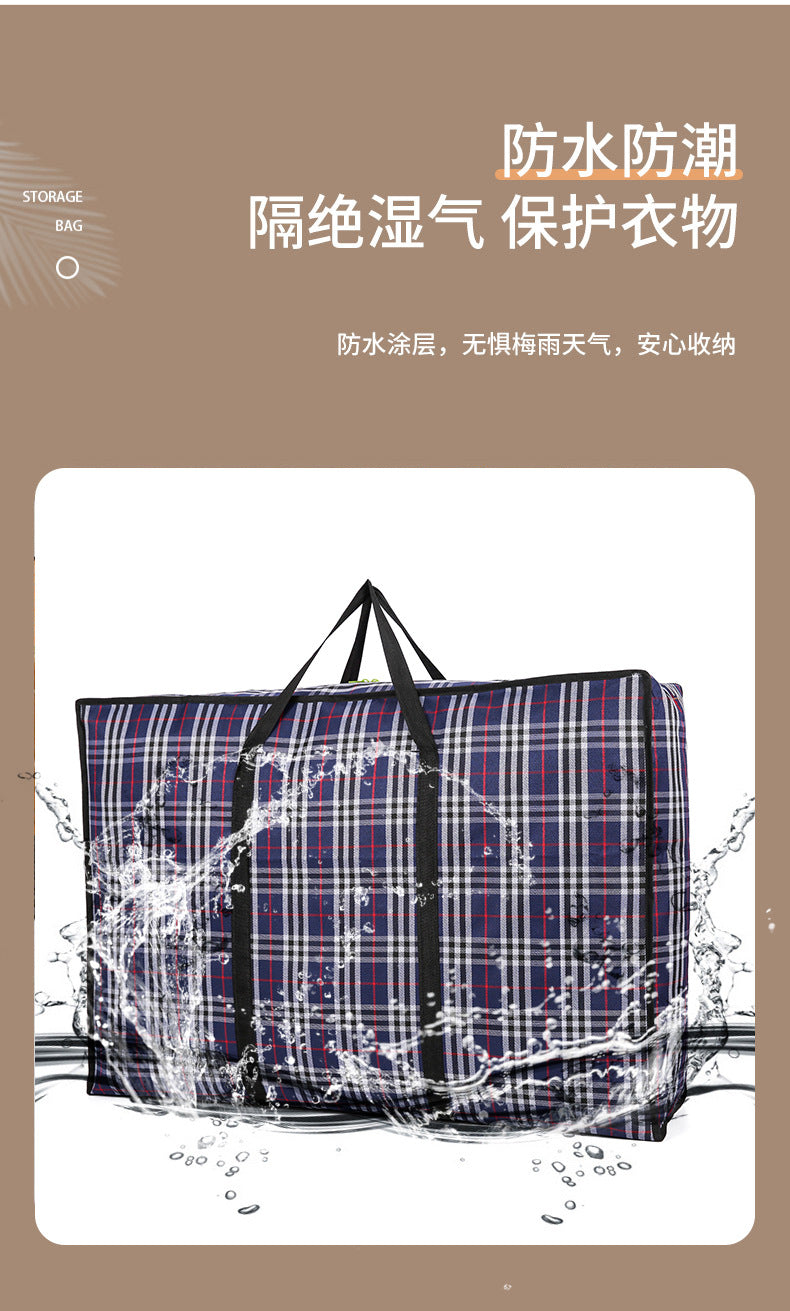 Wholesale Moving Packing Bags, Woven Bags, Oxford Cloth Storage Bags, Large Capacity Water-Resistant Quilt Storage Moving Bags