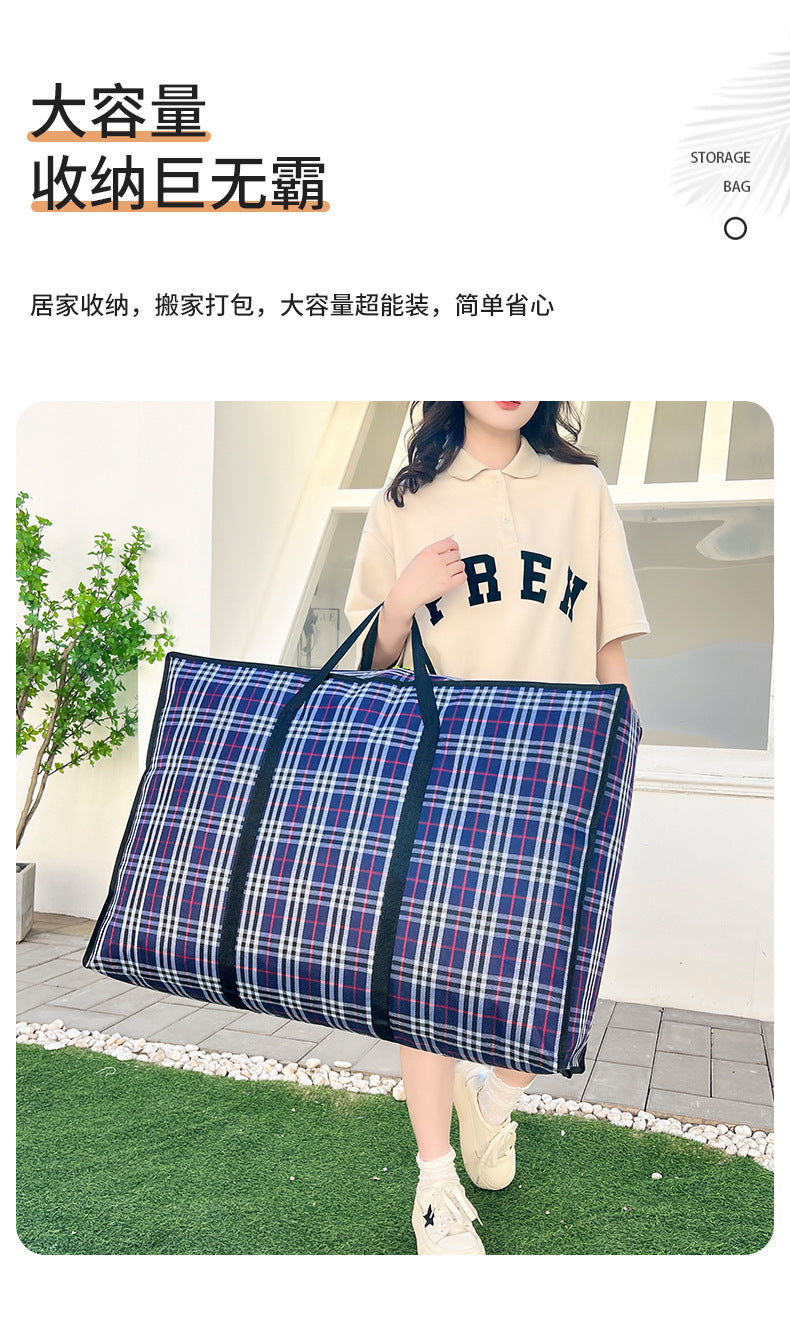 Wholesale Moving Packing Bags, Woven Bags, Oxford Cloth Storage Bags, Large Capacity Water-Resistant Quilt Storage Moving Bags