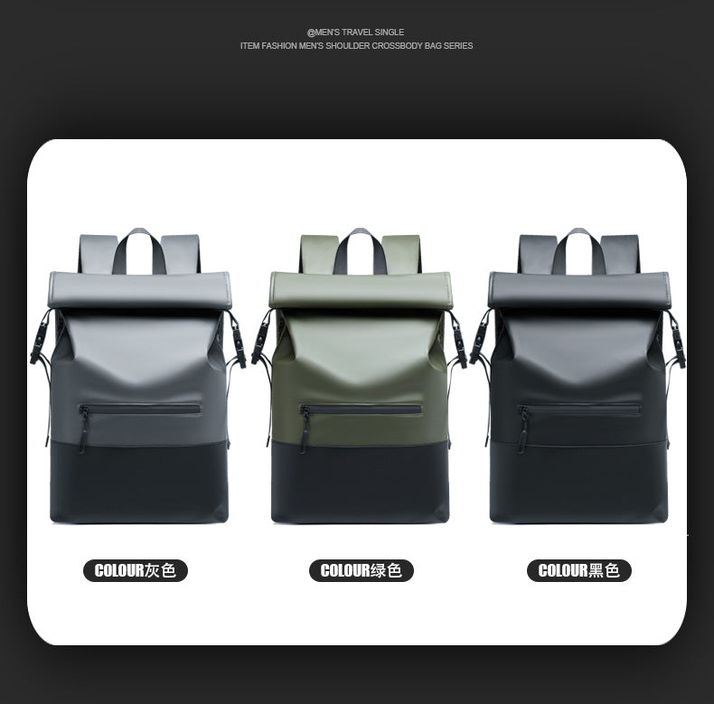Trendy and Cool Computer Bags for Men and Women, Versatile Trendy Backpacks, Large-Capacity Short-Distance Travel Bags, Casual Waterproof Backpacks