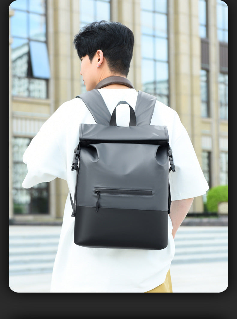 Trendy and Cool Computer Bags for Men and Women, Versatile Trendy Backpacks, Large-Capacity Short-Distance Travel Bags, Casual Waterproof Backpacks