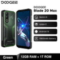 DOOGEE Blade20 Max Rugged Phone 36GB(12GB+24GB) RAM 1TB ROM 6.6'' Display 11800mAh Battery 64MP AI Camera Android 15 Smartphone