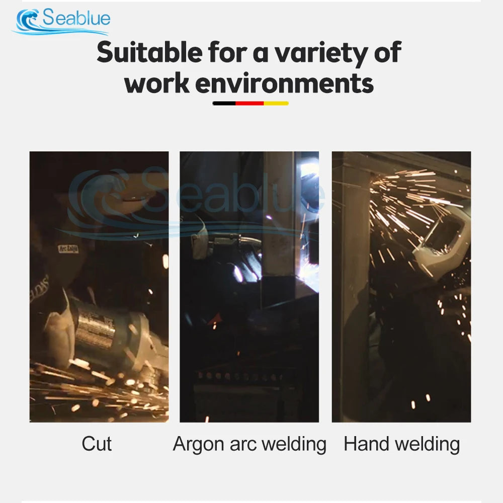 Full Protective Welding Hood for Men Washable Breathable Welding Neck Cover Flame-Retardant Protective Welding Cap for Welder