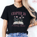 Women T-Shirt 30th Birthday Gift for Her Chapter 30 Birthday Years Party Y2k Tops Short Sleeve Tees Female Aesthetic Clothing