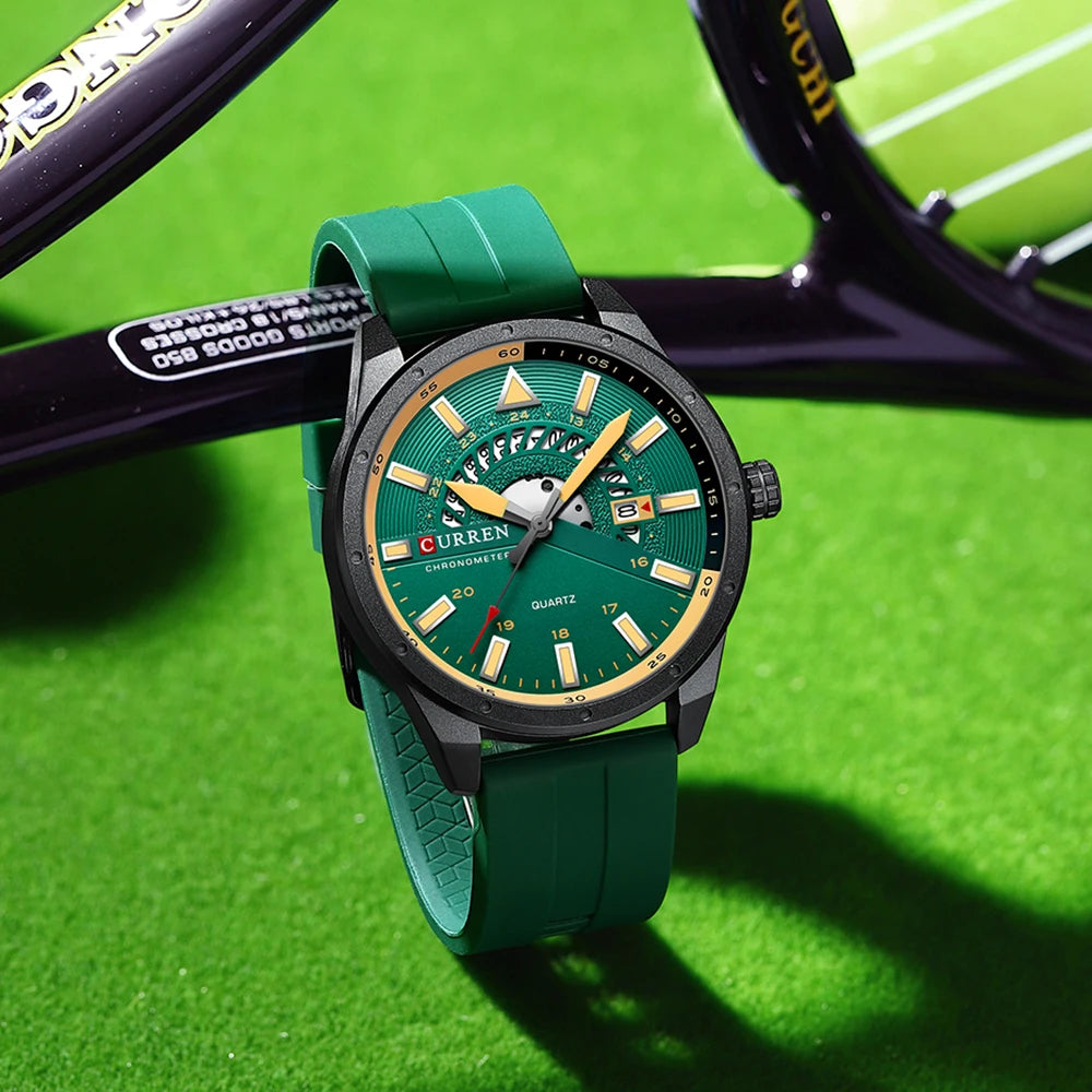 CURREN Watch For Men Top Brand Luxury Men's Watch Leather Quartz Watch Sports Waterproof Men's Clock Relogio Masculino