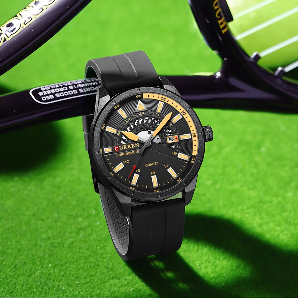 CURREN Watch For Men Top Brand Luxury Men's Watch Leather Quartz Watch Sports Waterproof Men's Clock Relogio Masculino